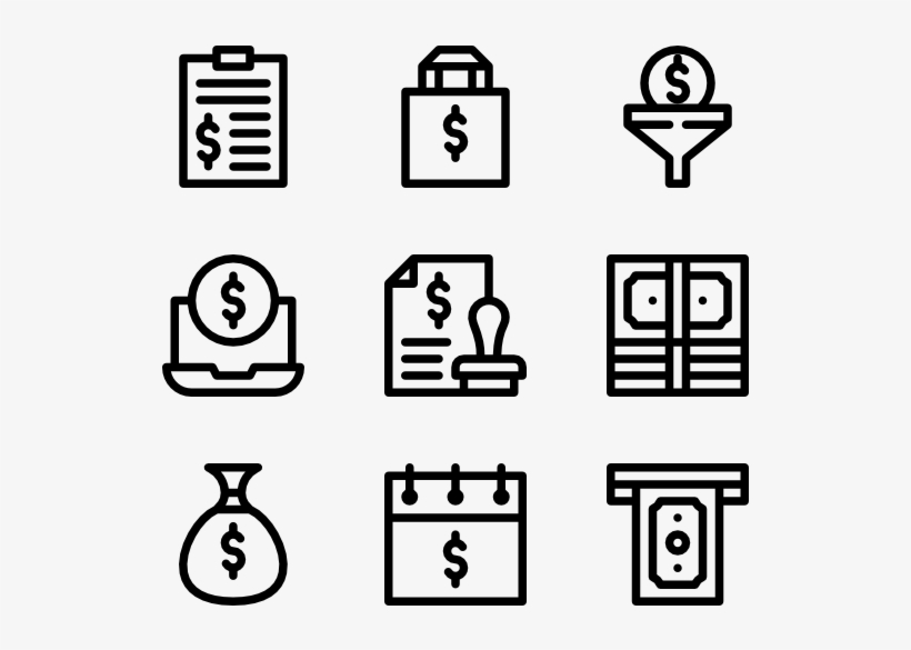 Taxes - Bill Icons, transparent png download