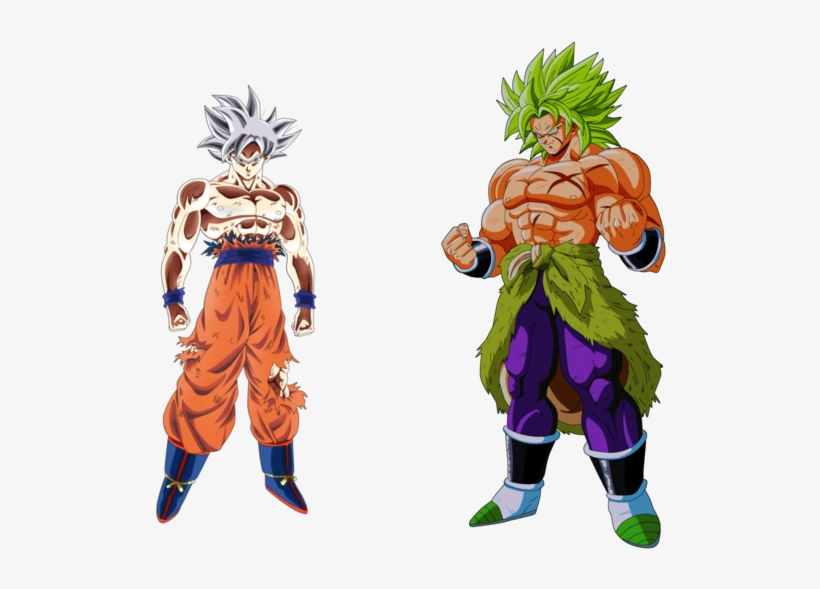 Complete Ultra-instinct Vs Enraged Broly - Mastered Migatte No Gokui, transparent png download