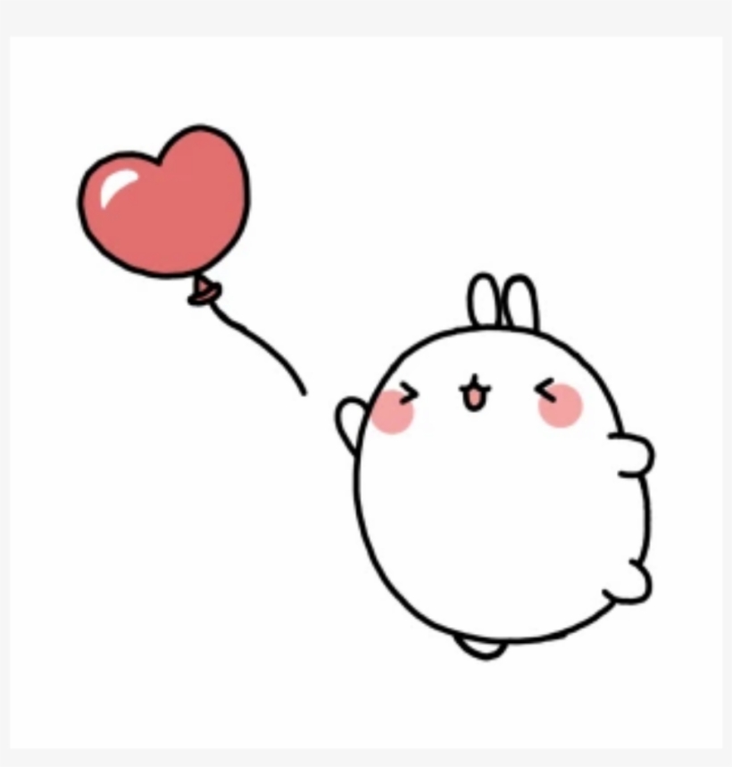 Molang Sticker, transparent png download