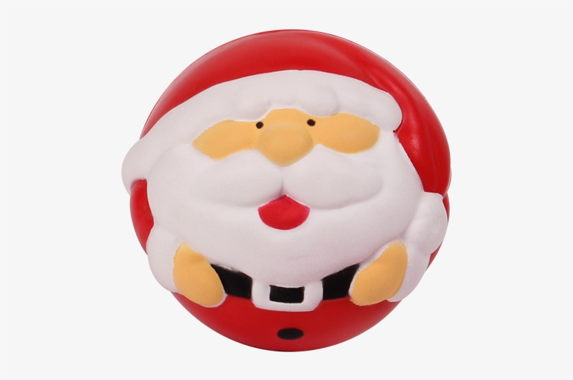 Antistress Christmas Santa Claus And Snowman Balls - Santa Claus, transparent png download