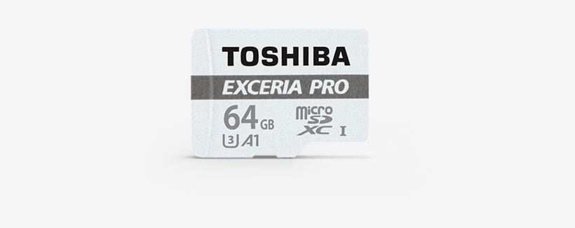 Micro Sd Card - Toshiba, transparent png download