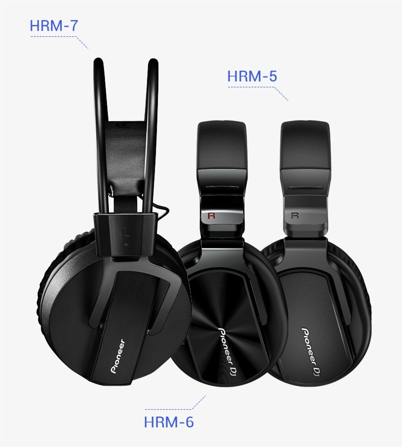 Hrm-headphone - Pioneer Hrm 5 6 7, transparent png download
