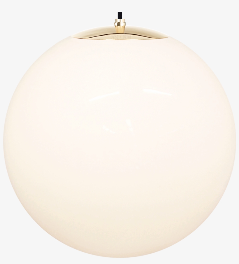 Opal Globe Pendant Brass 600mm - Lampshade, transparent png download
