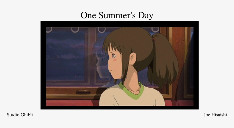Print - Spirited Away Chihiro, transparent png download