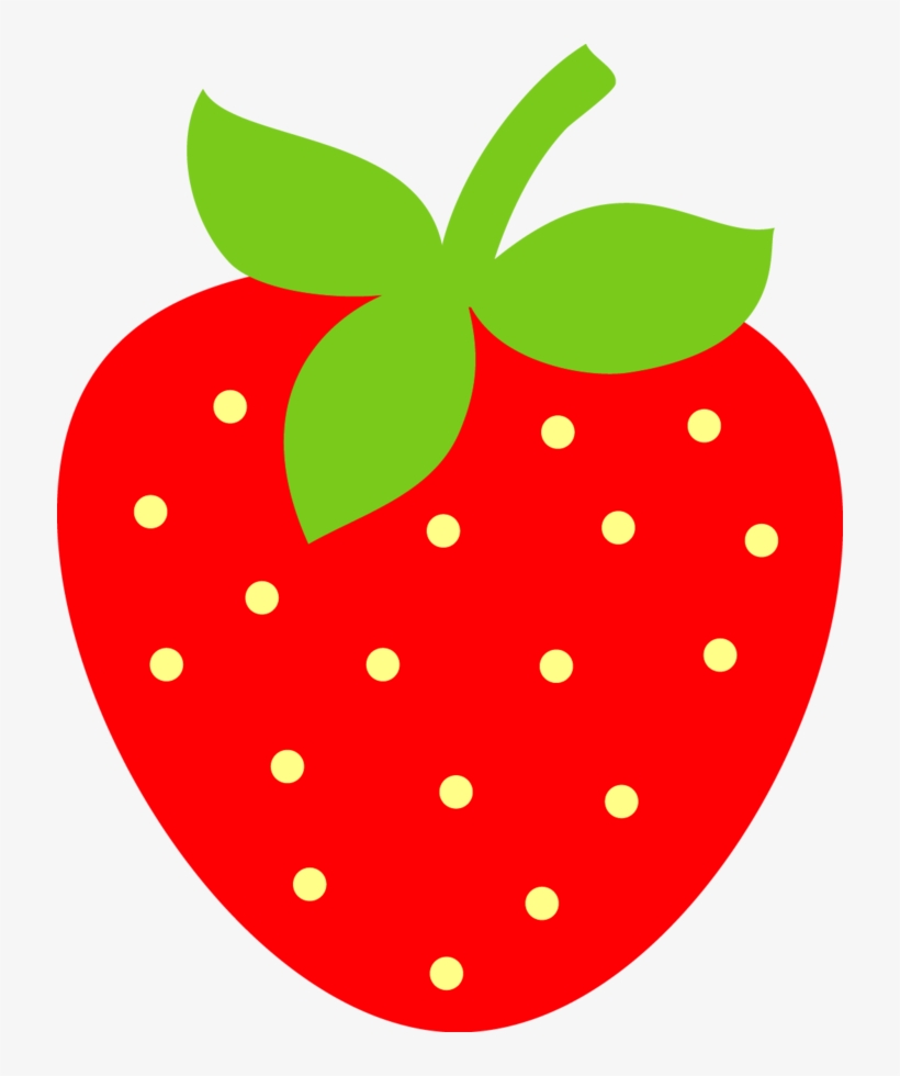 716 X 900 1 0 - Cute Strawberry Clipart, transparent png download