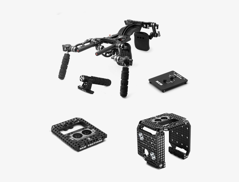 Mounting And Support - Red Scarlet W Cage, transparent png download