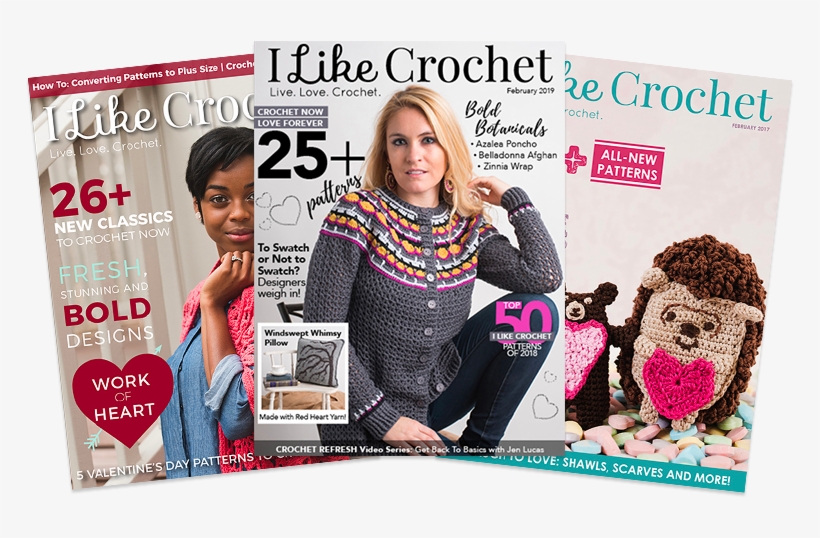 I Like Crochet - Crochet Magazines, transparent png download