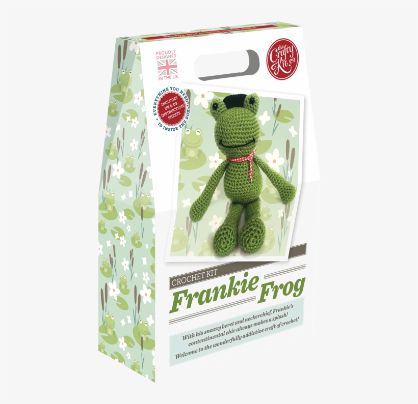 Frankie Frog Crochet Kit - Crochet, transparent png download