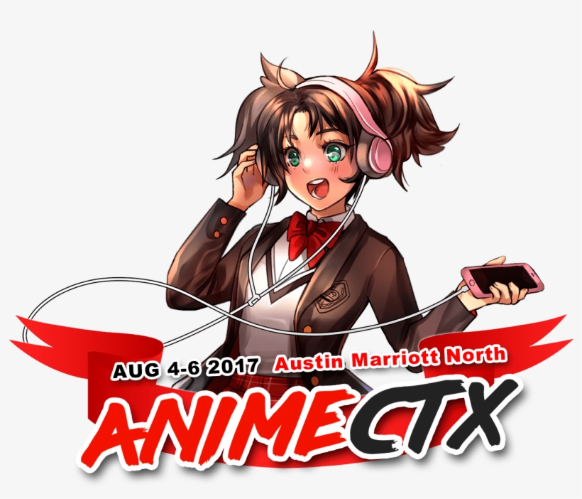 Animectx Is An Austin Based Anime Convention Located - Animectx 2019, transparent png download