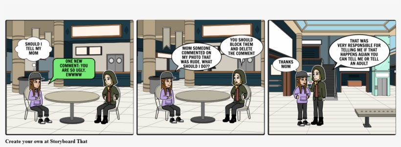 Tell An Adult - Comics, transparent png download