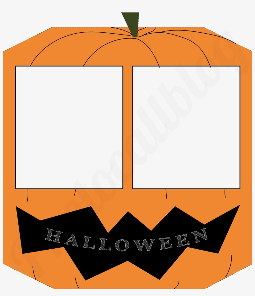 Fiesta Halloween - Marco Photocall Halloween Calabaza, transparent png download