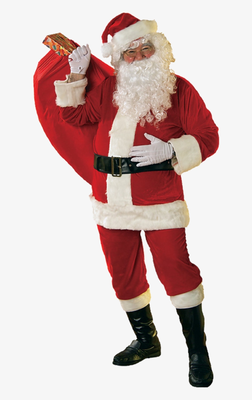 Christmas Santa Claus Costume, transparent png download