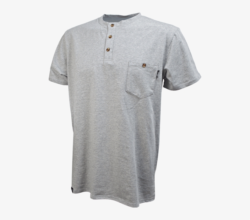 Henley Glacier - Active Shirt, transparent png download