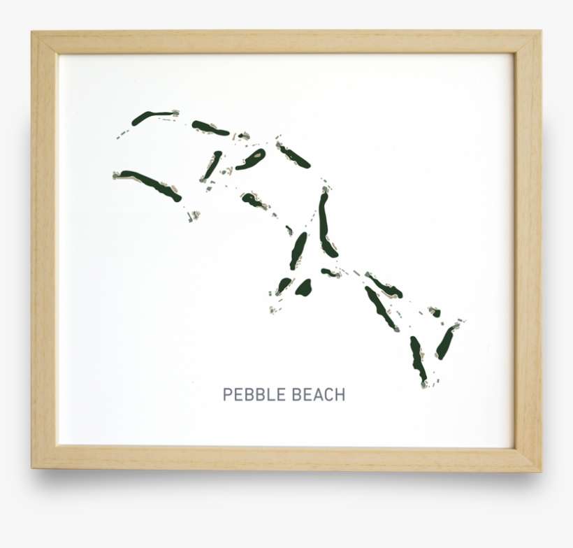Pebble Beach - Picture Frame, transparent png download