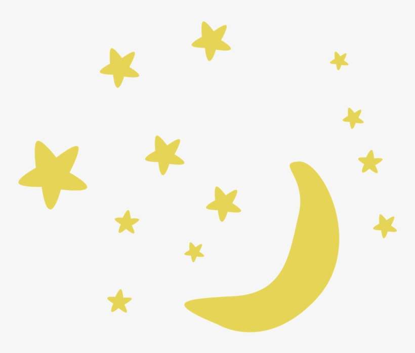 And Pattern Twitter Moon Computer Stars Line - Portable Network Graphics, transparent png download