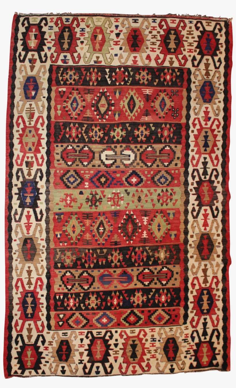 Early 20th C Persian Kilim Scatter Rug - Carpet, transparent png download