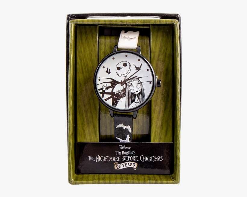 Nightmare Before Christmas Jack & Sally Wristwatch - Nightmare Before Christmas, transparent png download