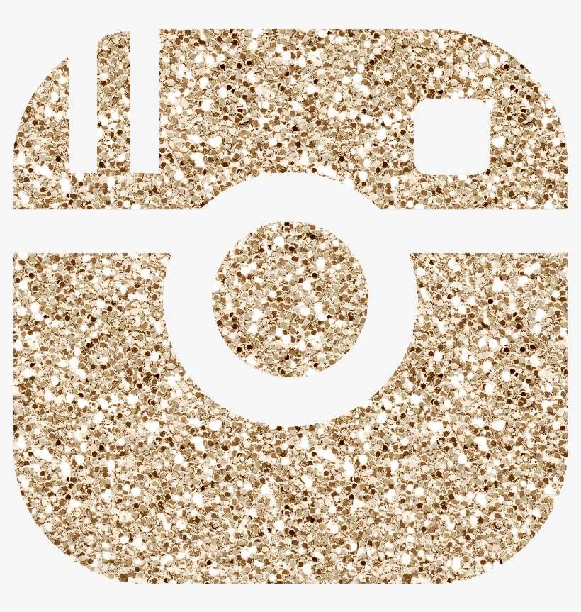 Instagramm Clipart Glitter - Gold Glitter Letters Transparent, transparent png download