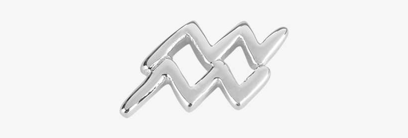 Stow Lockets Aquarius Zodiac Charm Handcrafted From - Emblem, transparent png download