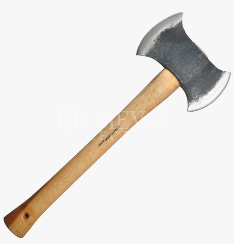 Throwing Axe, Bug Out Gear, Lumberjacks, Cutlery, Firearms, - Double Headed Axe Drawing, transparent png download
