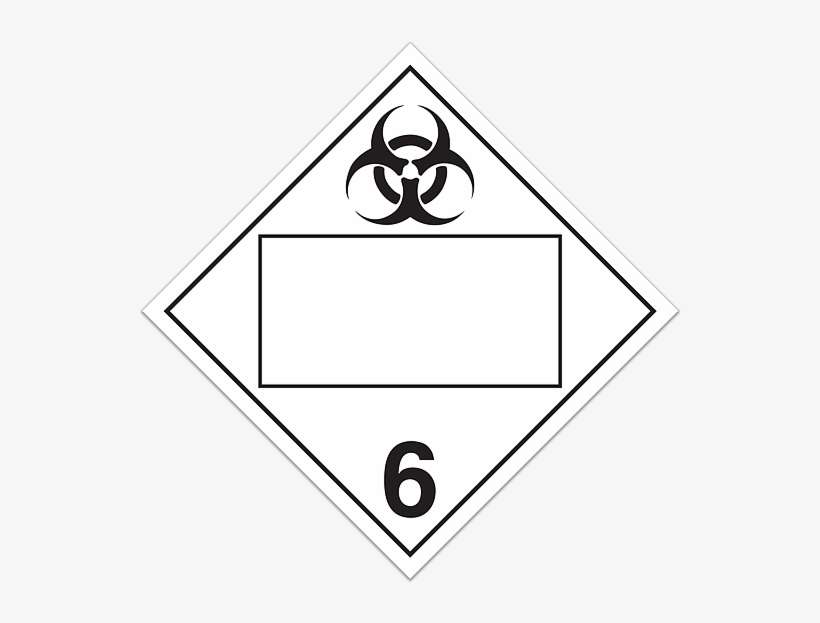 Ihazmat - Toxic Substances Infectious Substances, transparent png download