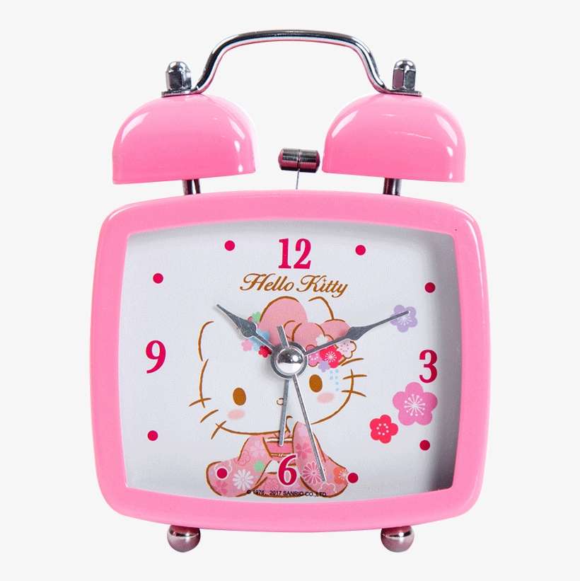 Hellokitty Hello Kitty Alarm Clock Student Alarm Clock - Alarm Clock, transparent png download