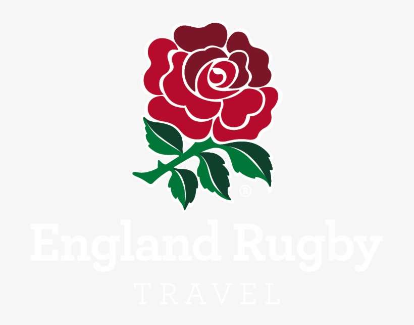 England Rugby Travel Primary Reverse Logo - England Rugby, transparent png download
