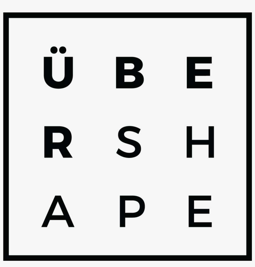 Ubershape - Black-and-white, transparent png download