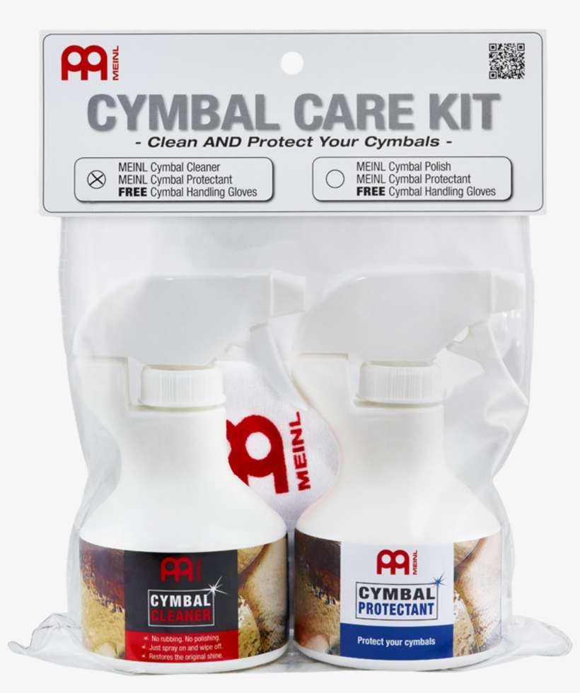 Meinl Cymbal Care Kit Incl - Meinl Cymbal Cleaner, transparent png download