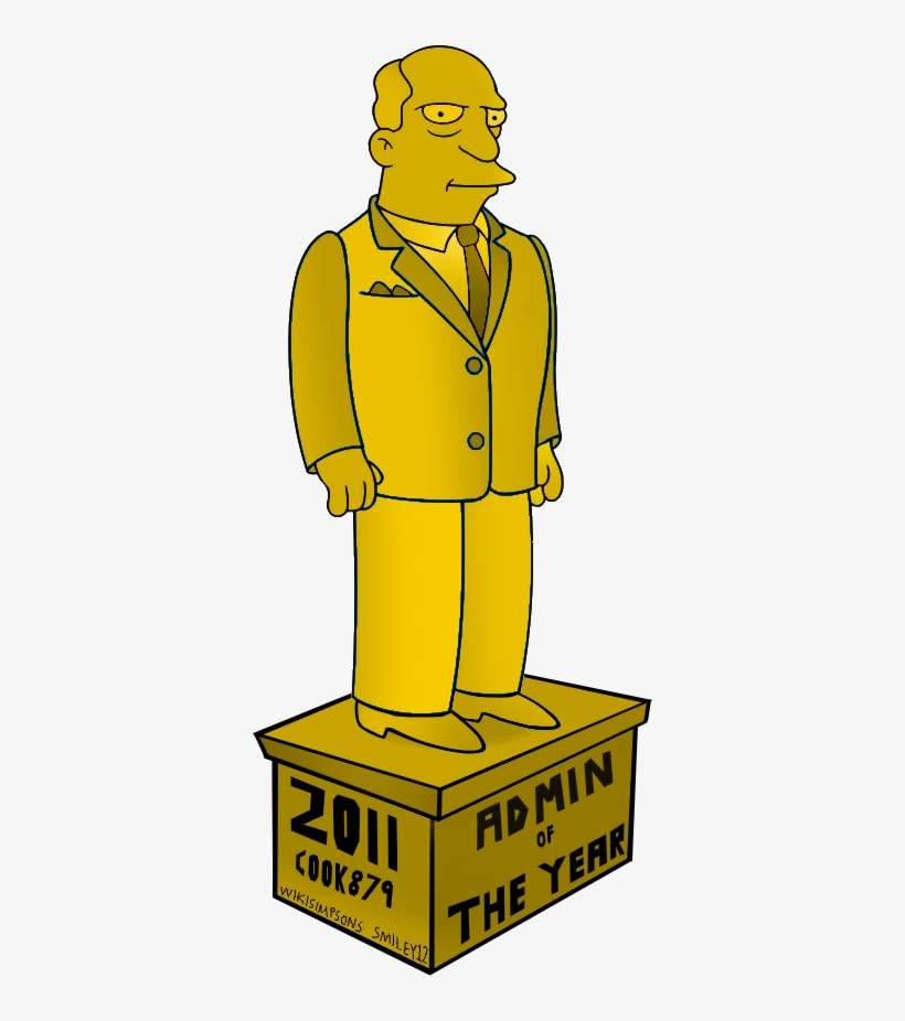 Admin Of The Year 2011 - Illustration, transparent png download