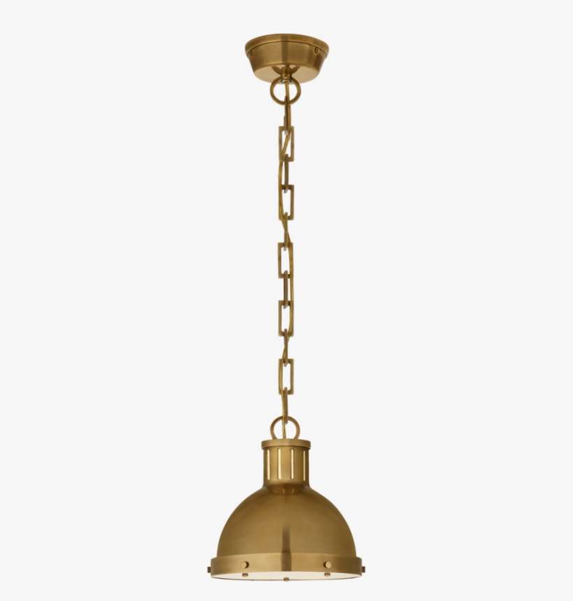 Hicks Small Pendant In Hand-rubbed Antique Brass - Hicks Pendant Small, transparent png download