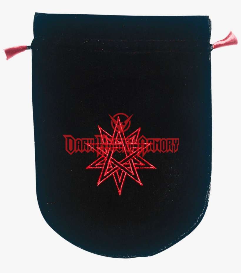 Black Velvet Double Pentagram Bag - Coin Purse, transparent png download