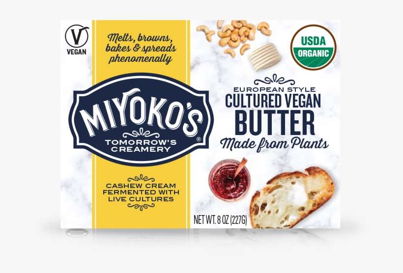 European Style Cultured Vegan Butter - Convenience Food, transparent png download