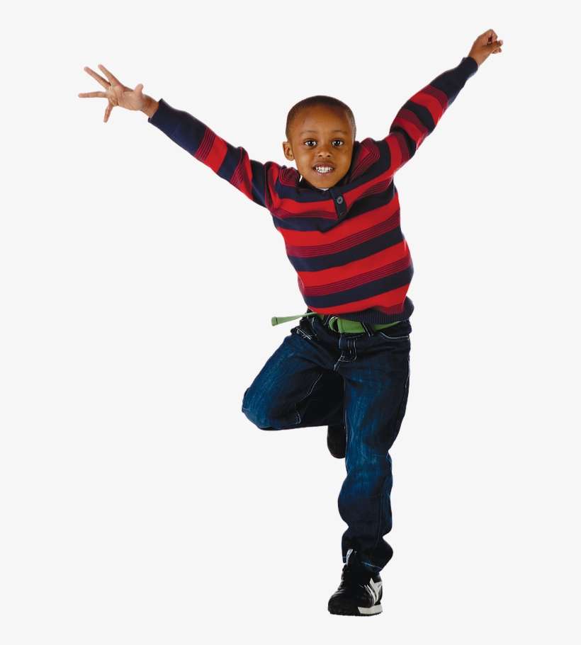 Happy Kid - African American Boy Png, transparent png download