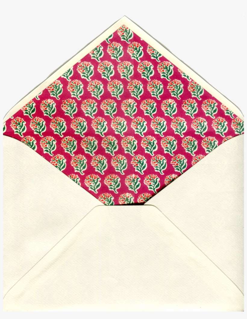 Sobre Con Flores - Origami Paper, transparent png download