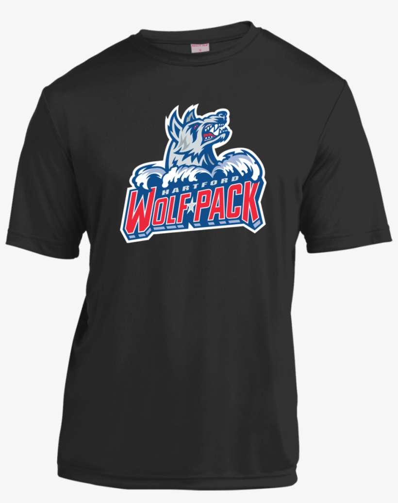 Hartford Wolf Pack Primary Logo Short Sleeve Moisture-wicking - Hartford Wolf Pack, transparent png download