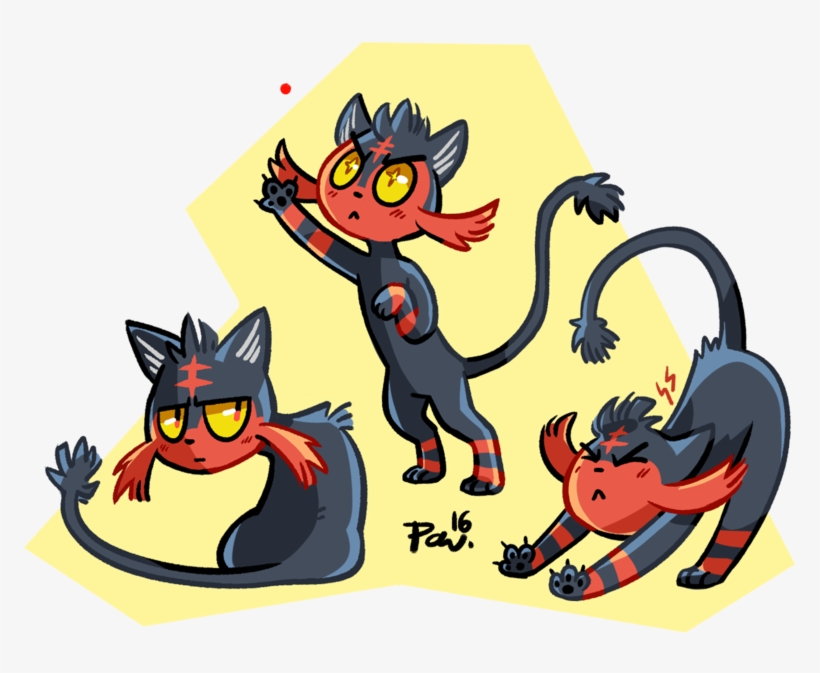 Clip Art Royalty Free Download Collection Of Free Cat - Firecat, transparent png download