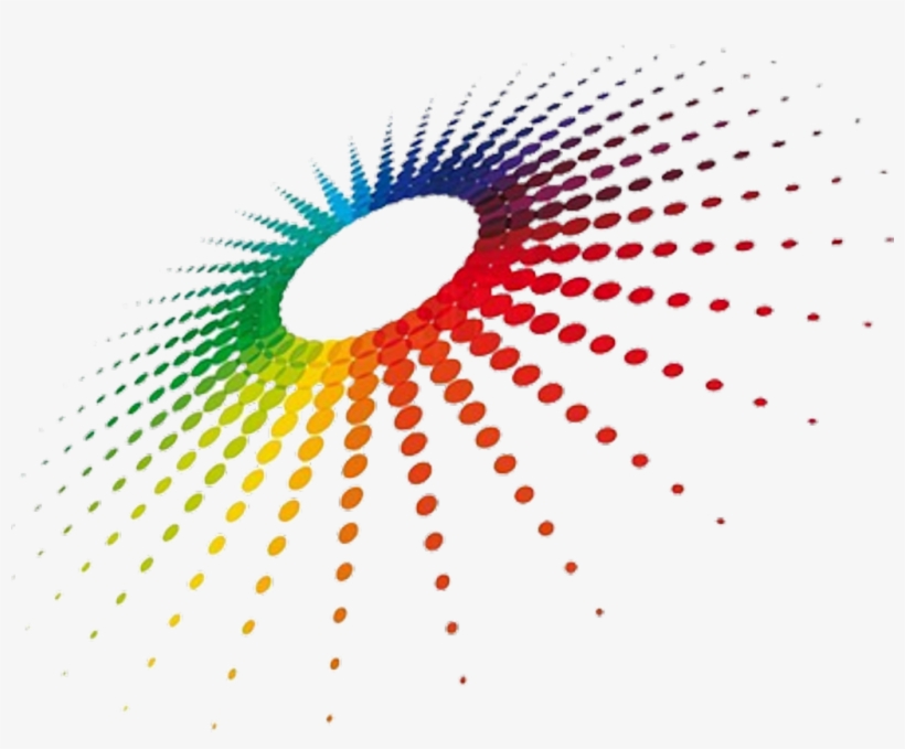 Color Colourful Rainbow Ring Circle Sun Drawing Decora - Stock Photography, transparent png download