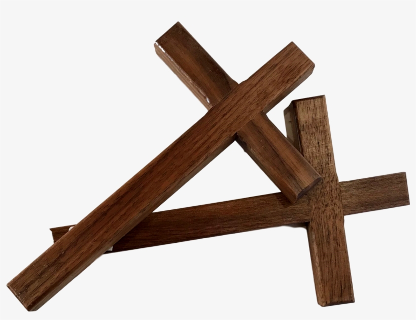 Religious Cross Wooden Medallion - Cross, transparent png download
