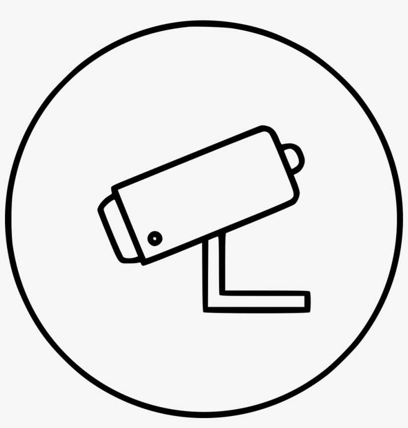 Cam Camera Monitoring Security Comments - Circle, transparent png download