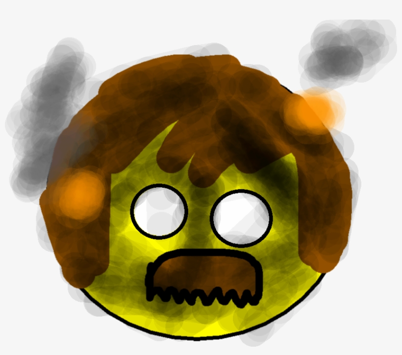 Boss's Head - Burnt - Illustration, transparent png download