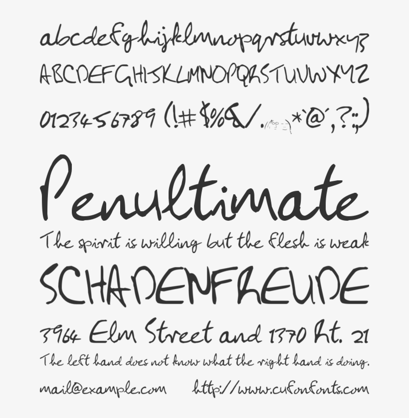 John Lennon Font Preview - John Lennon Font, transparent png download