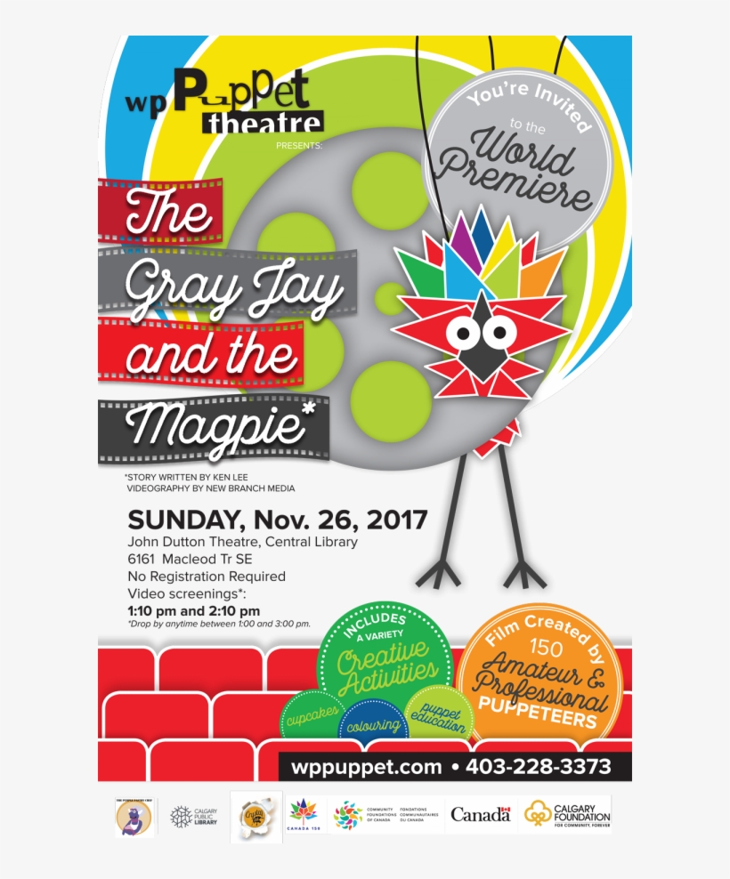 26, 1-3pm John Dutton Theatre, Calgary Central Library, - Flyer, transparent png download