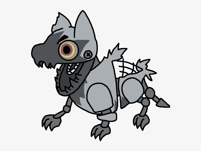 Fang The Poochyena - Cartoon, transparent png download