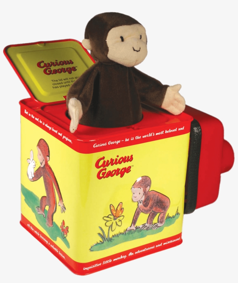 Curious George Jack In The Box - Jack In The Box, transparent png download