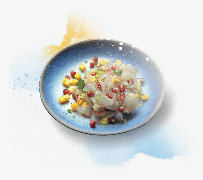 Yellowtail Ceviche With Mango - Dessert, transparent png download