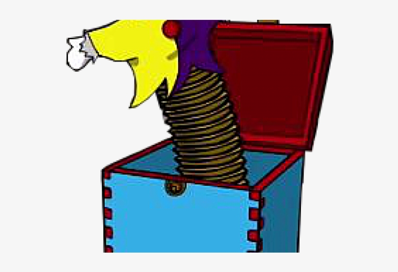 Creepy Clipart Jack In Box, transparent png download