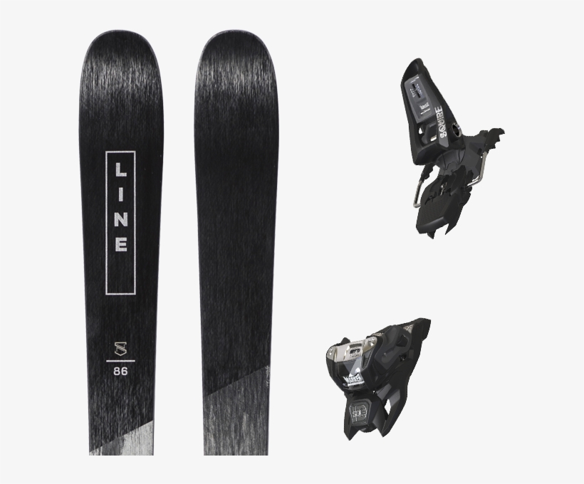 Line Supernatural 86 2019 Marker Squire 11 Black - Salomon Xdr 78 St, transparent png download