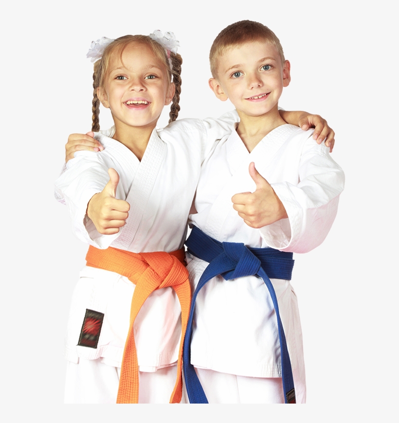 Martial Arts Boy And Girl - Refer A Friend Jiu Jitsu, transparent png download