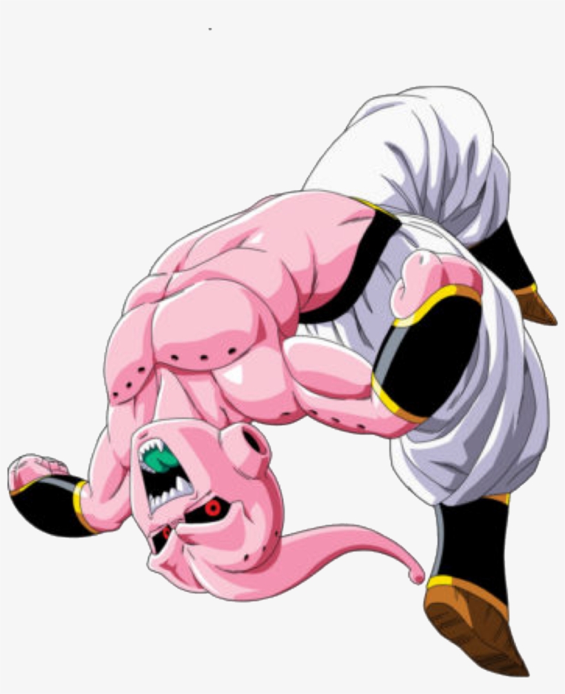 Dragonball Sticker - Kid Buu Upside Down, transparent png download